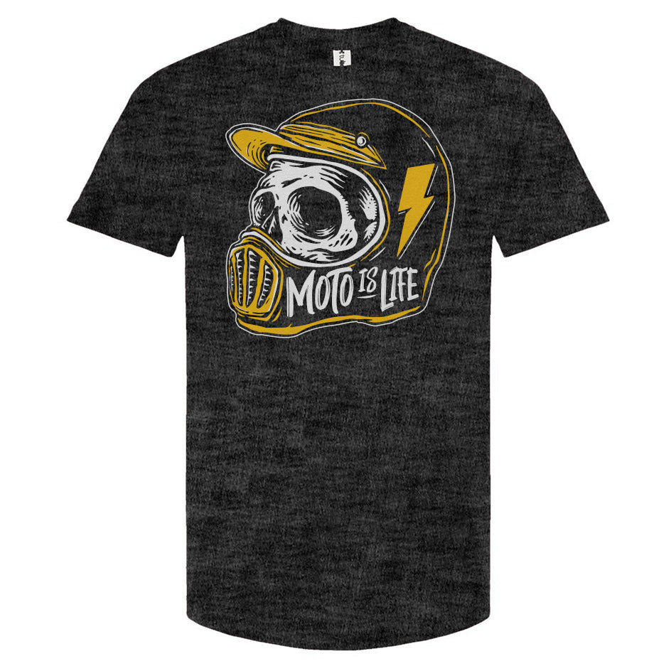 Moto is Life - Skull T-Shirt