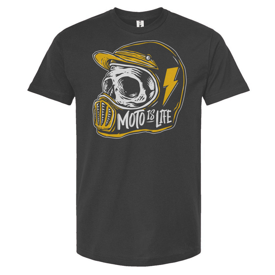 Moto is Life - Skull T-Shirt