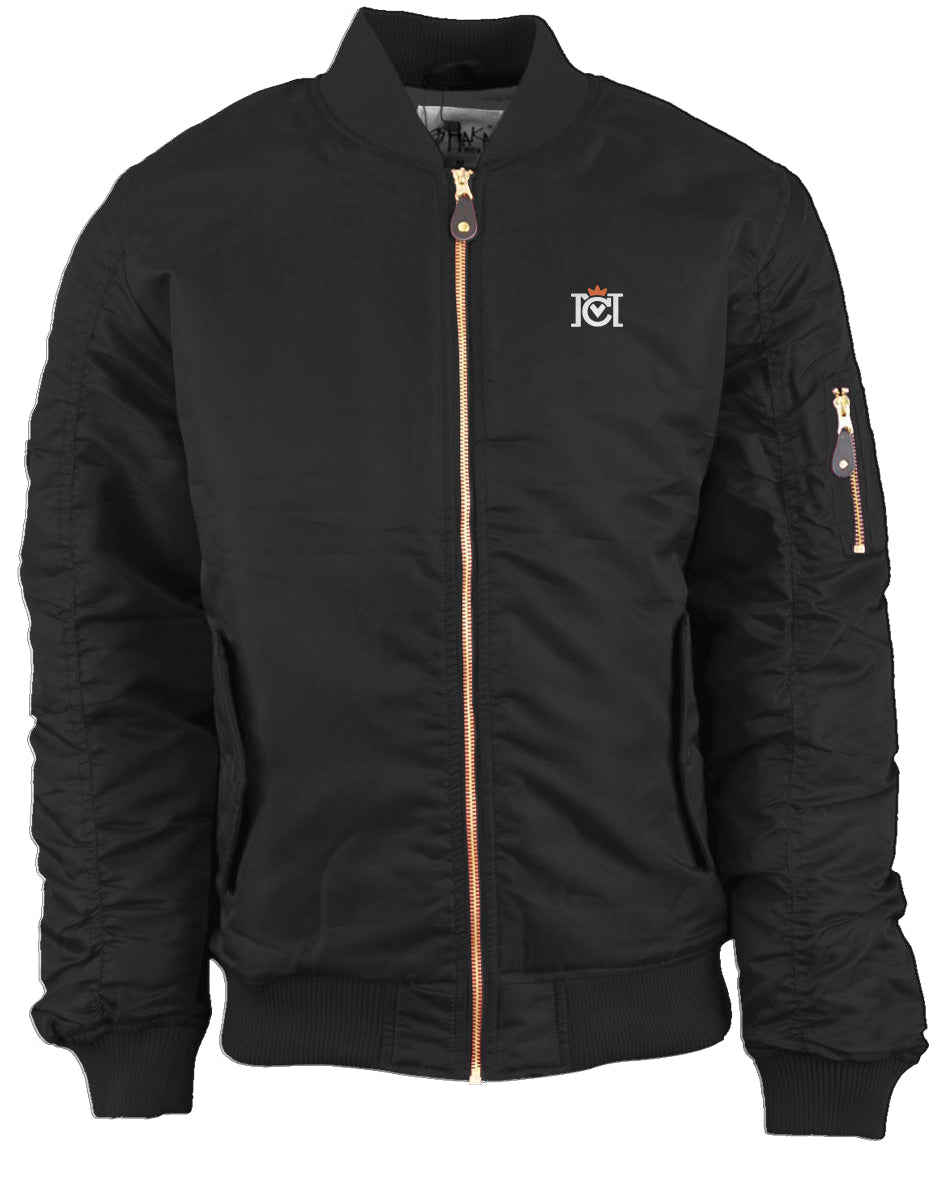 Crown Moto Branded Casual Bomber Jacket