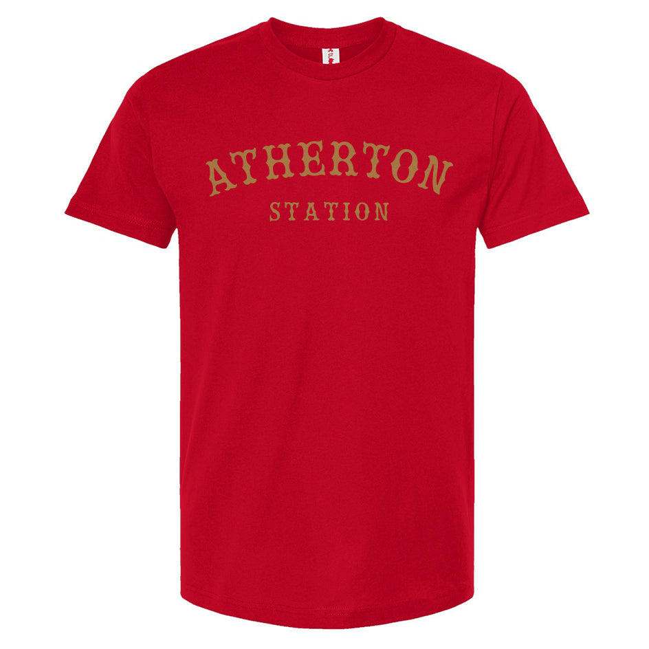 Atherton Station Gold School T-Shirt