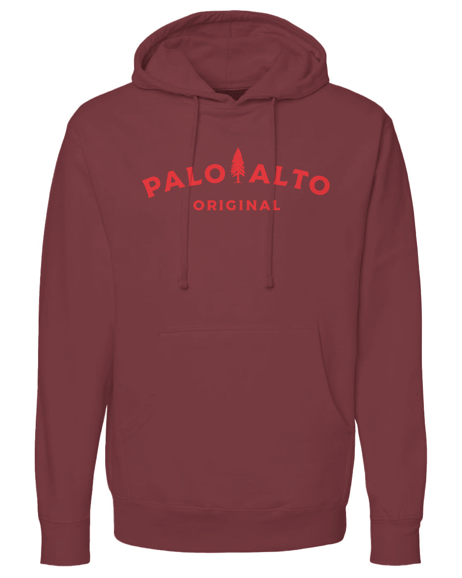 Palo Alto Original Hoodie (red ink)