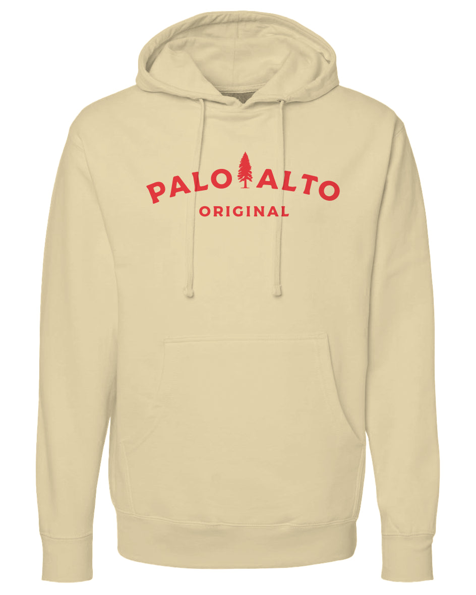 Palo Alto Original Hoodie (red ink)