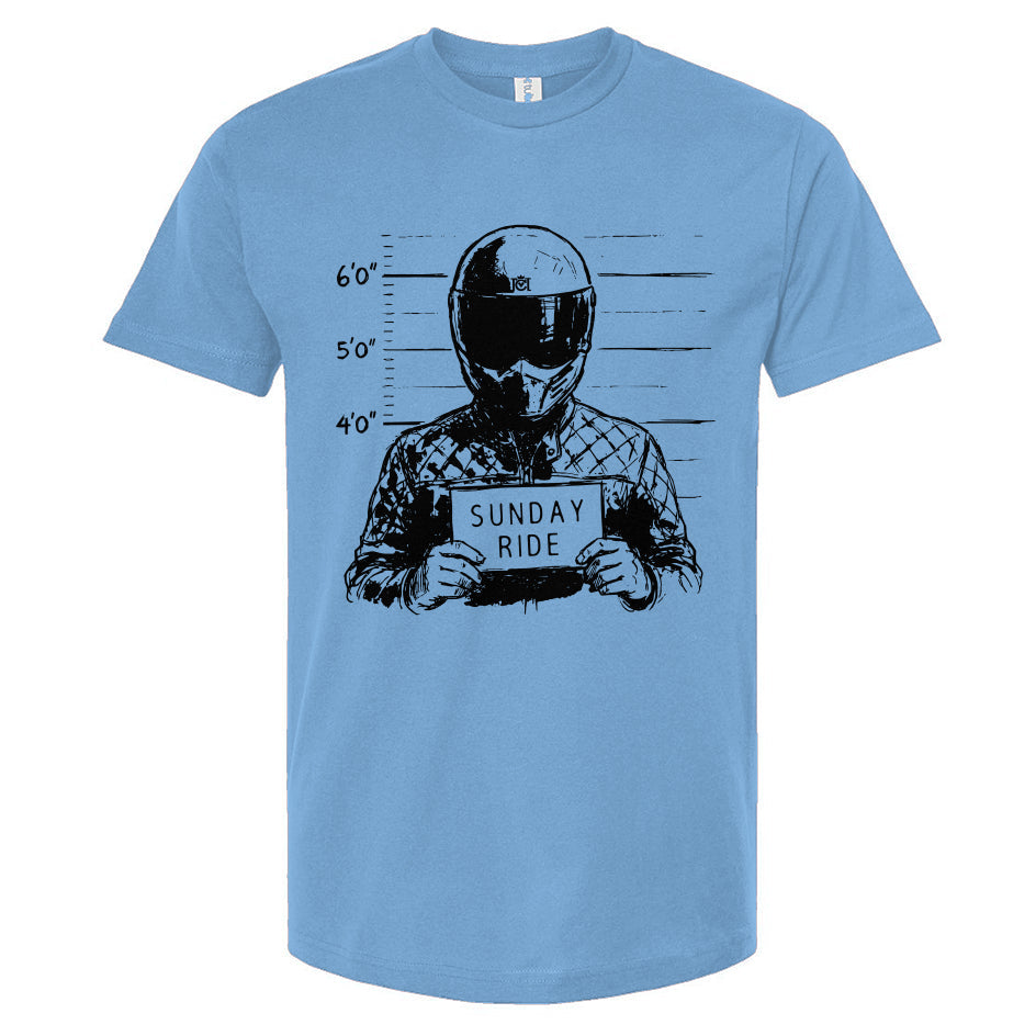 Sunday Ride Mugshot T-Shirt