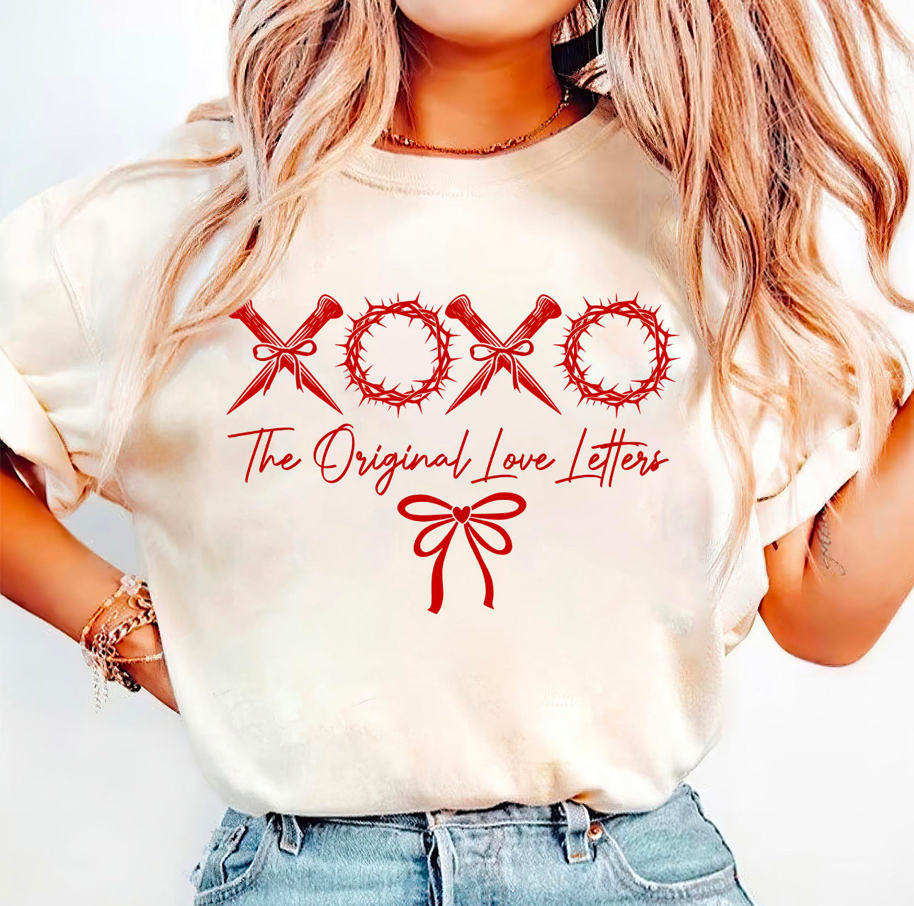 The Original Love Letters || Bows || Tee