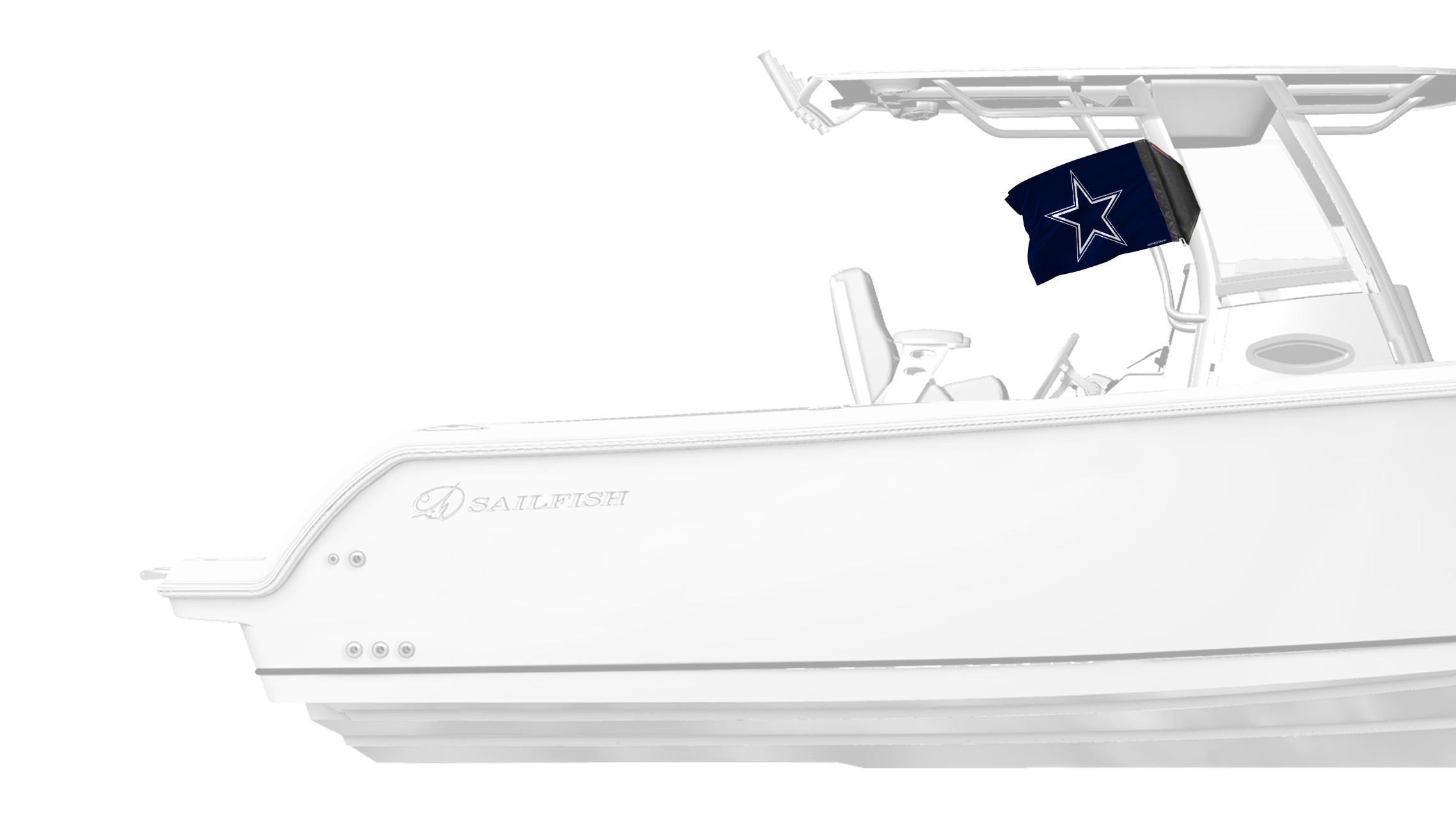 Dallas Cowboys Blue 11"x17" Forever Wave Flag