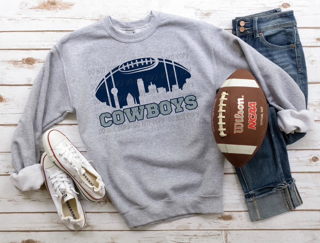 Cowboys | Navy Blue & Grey