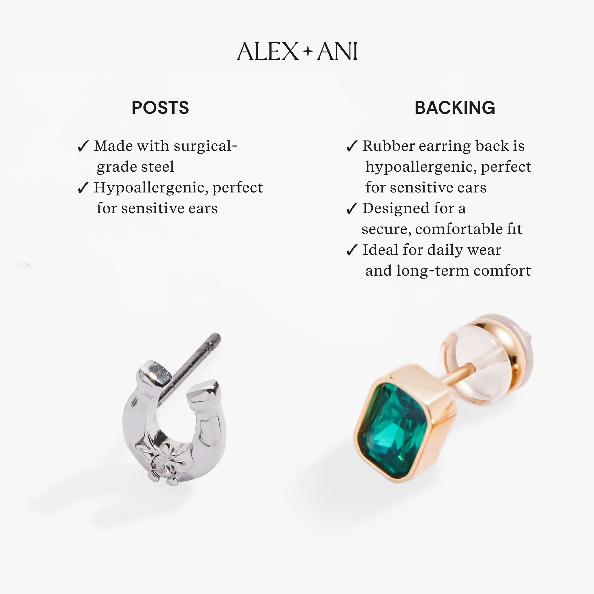 Star of David Mini Stud Earrings