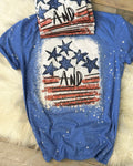 Stars And Stripes Bleached Tee