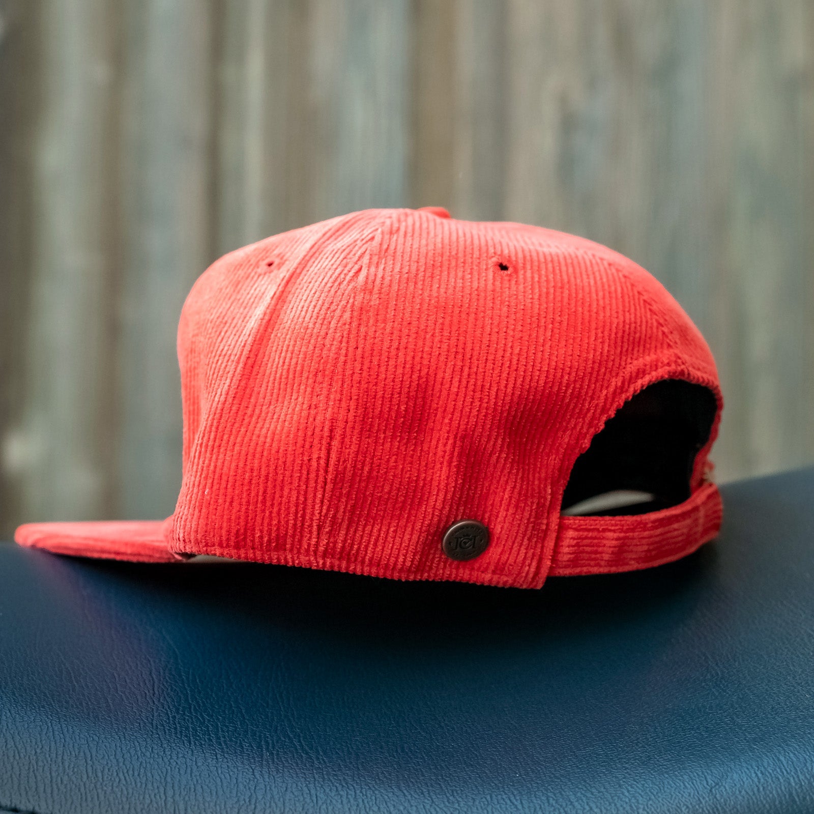 Limited Edition "Go ride a motorcycle" Orange Corduroy Hat
