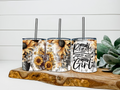 Dirt Roads And Country Music Kinda Girl - 12oz Low Ball Tumbler