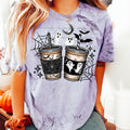 Spooky Coffee - Black Design - Tee