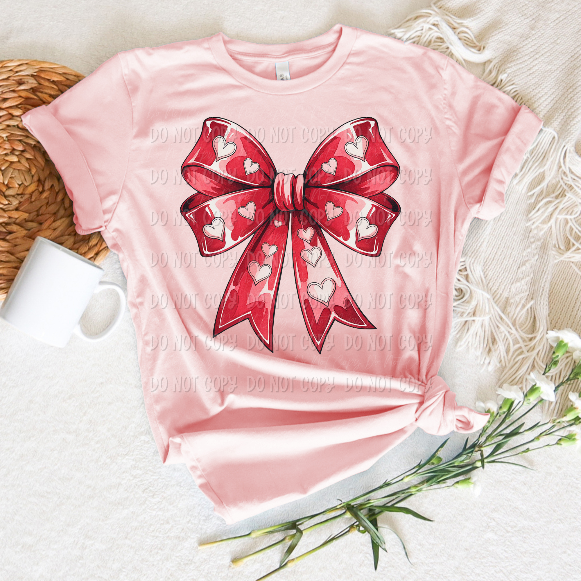 Heart Bow || Tee