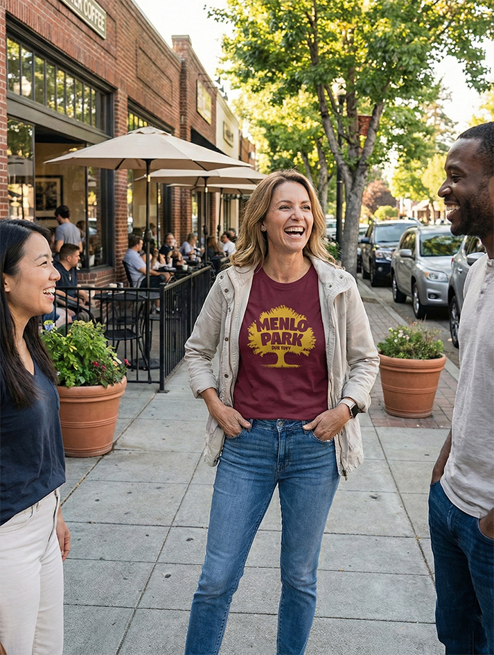 Menlo Park 1927 Golden Oak Women's T-Shirt