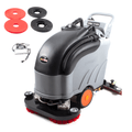 RT50DW 28" Self-Propelled Dual-Brush Floor Scrubber — Clean Large Floors Faster With Less Labor