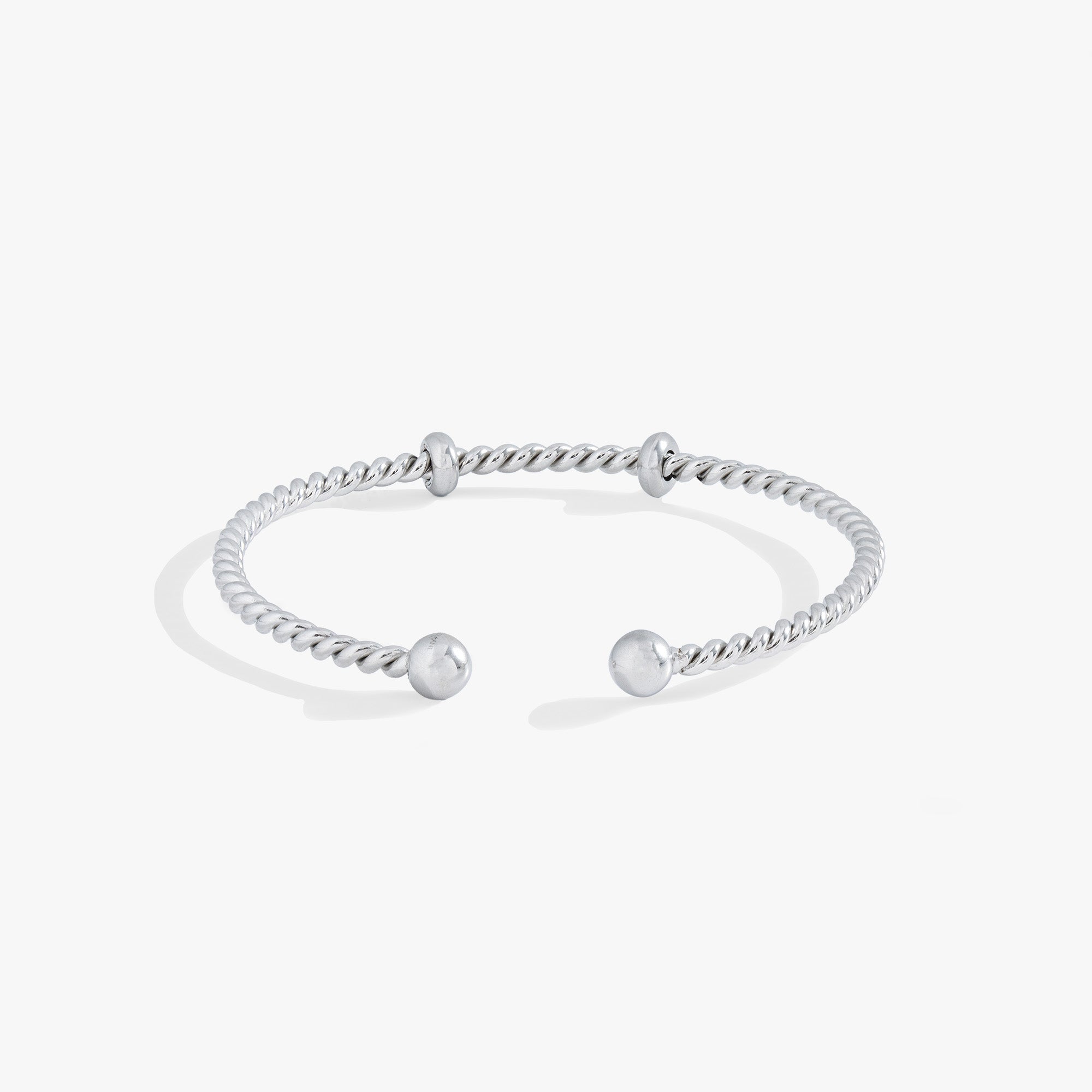 French Rope Charm Bracelet Cuff