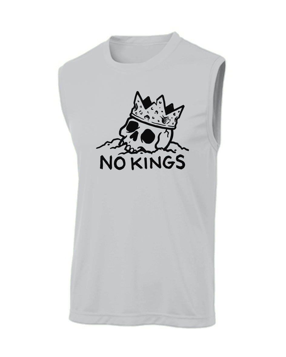 NO KINGS Sleeveless Workout Tee