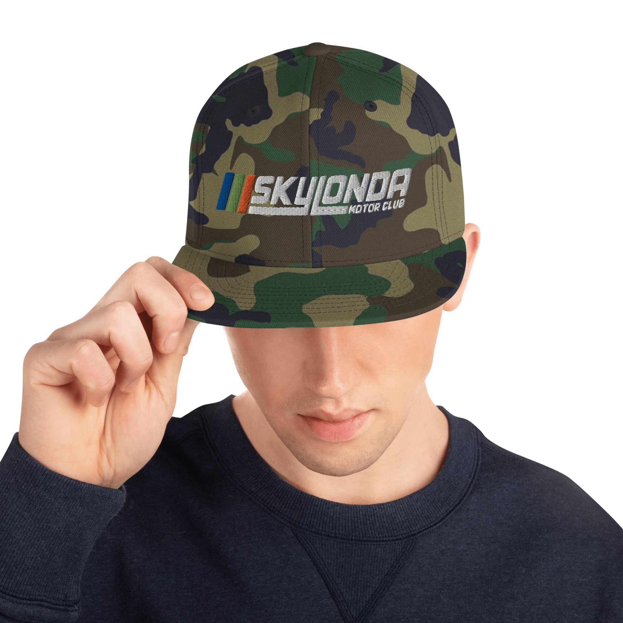 Sky Londa Motor Club Rally Snapback Cap