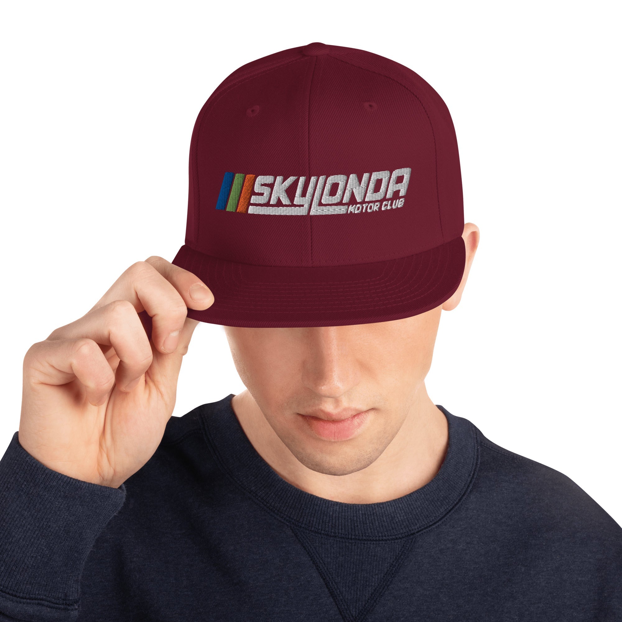 Sky Londa Motor Club Rally Snapback Cap