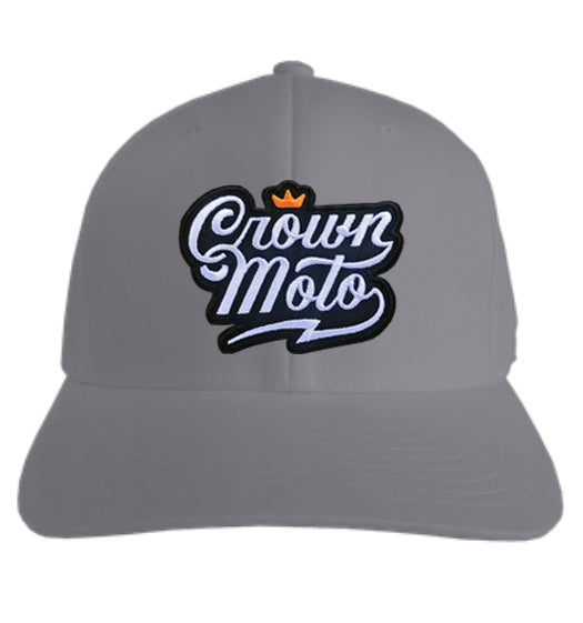 Crown Moto "Script" Patch Fitted Hat