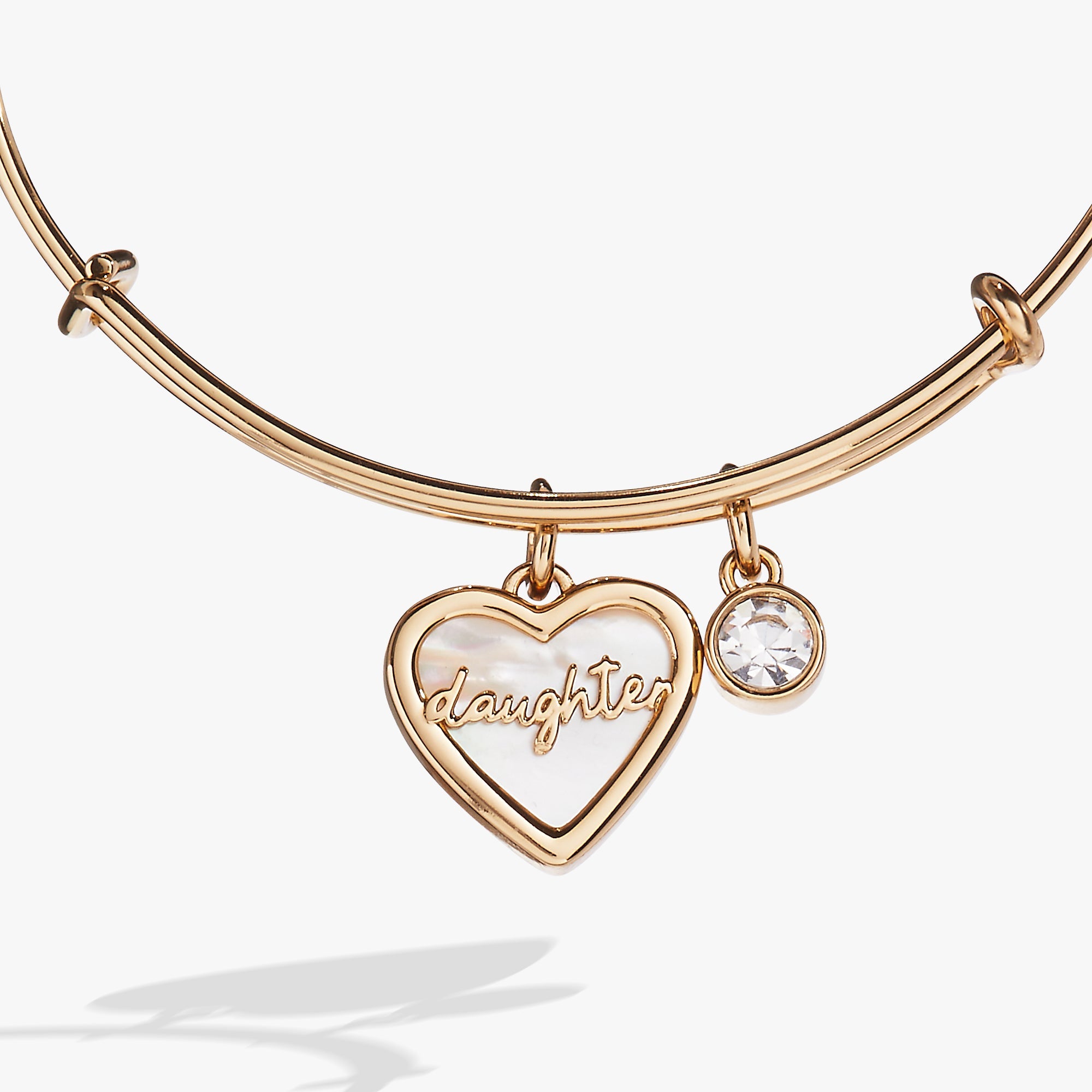 Daughter Mother of Pearl Bangle