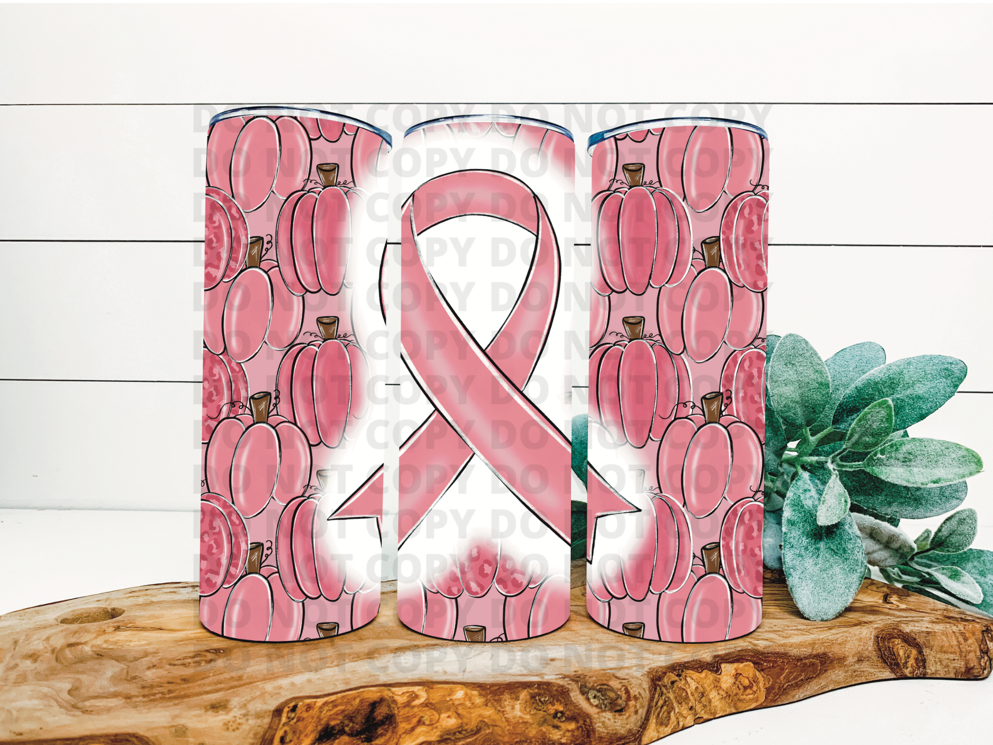 Breast Cancer Awareness Stainless Steel Tumbler