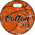Basketball Bag Tag - Customizable