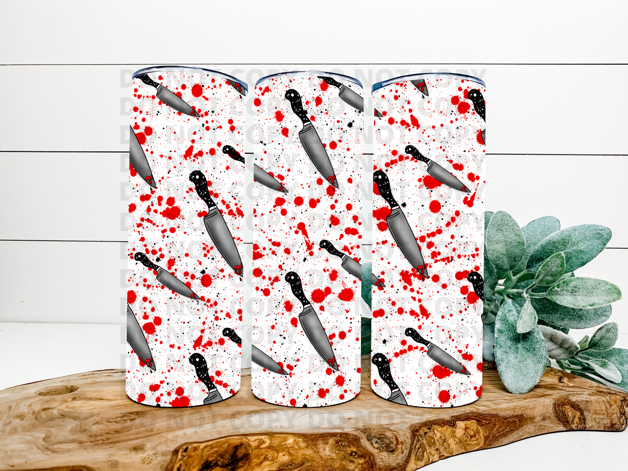 Horror Knife Tumbler