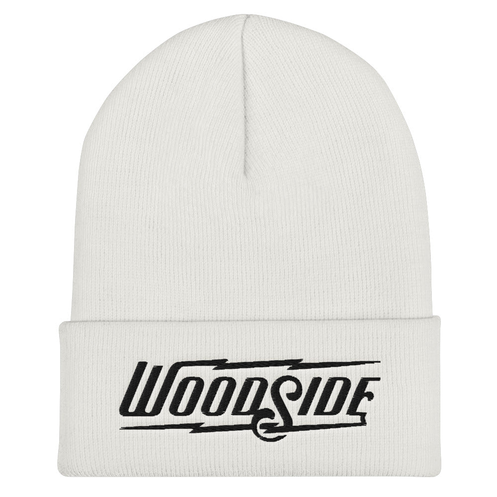 Woodside Embroidered Beanie (black thread)