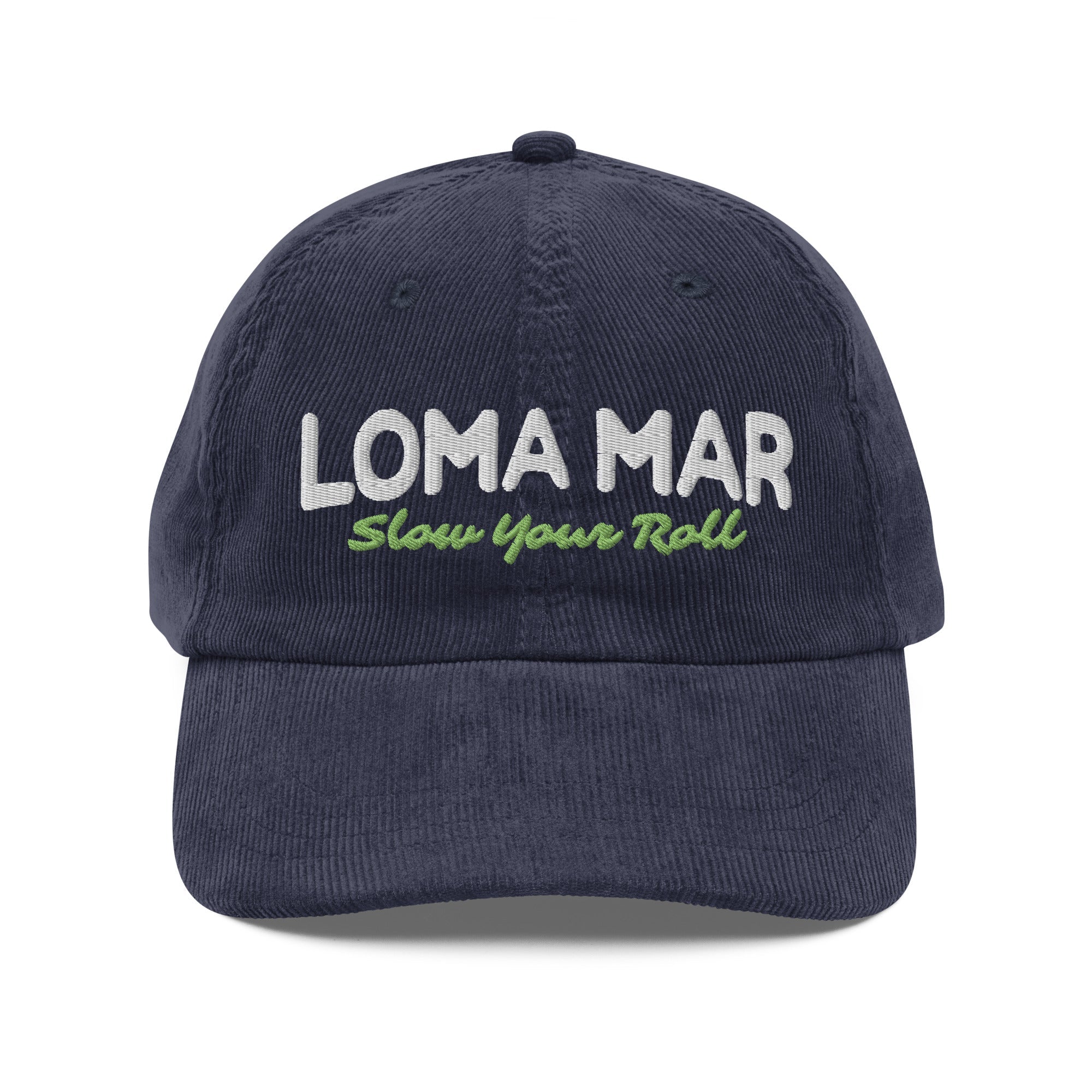 Loma Mar "Slow Your Roll" Vintage Corduroy Cap