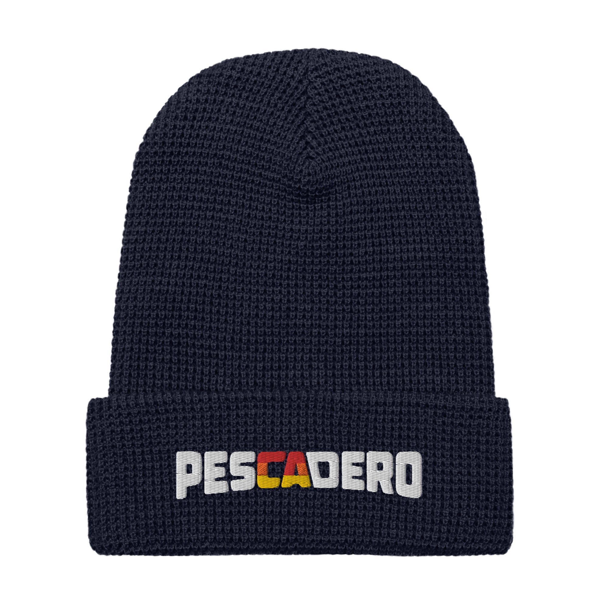 Pescadero CA Sunset Waffle Beanie