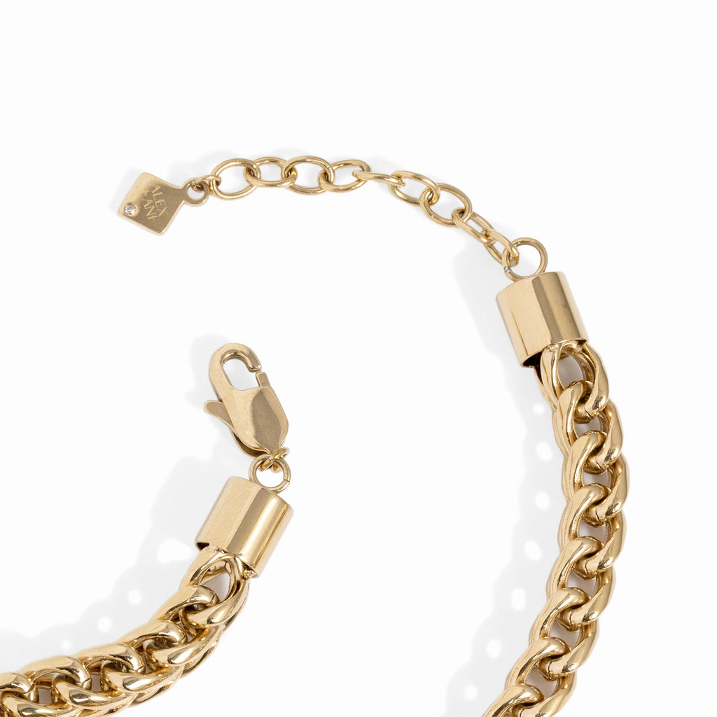 Adjustable Wheat Chain Bracelet